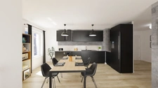 Appartement à vendre 2 pièces MONT SAINT MARTIN (54) Appt - 71m² - Terrasse 46m²