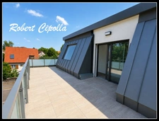 Attique T2 Metz _51,5m²_très grande terrasse de 41m² parking inclus + garage + cuisine équipée