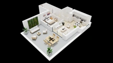 Appartement à vendre 2 pièces MONT SAINT MARTIN (54)
