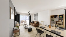 Appartement à vendre 2 pièces MONT SAINT MARTIN (54) Appt - 71m² - Terrasse 46m²