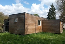 🌿 Tiny House de plain-pied – Un studio en bois au cœur de vos projets
