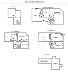 Appartement à vendre 7 pièces CARHAIX PLOUGUER (29)