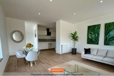 Appartement en rez-de-chaussée, entièrement rénové, lumineux, deux chambres, parking.
