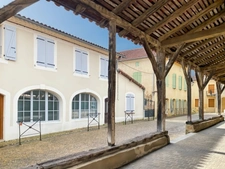 Dpt Gers (32), BASSOUES (32), à vendre ensemble de 2 maisons (3 logements)-  P15 de 380 m² - Terrain de 2474 m2 