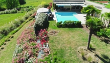 House for sale in Marciac (32) - 175 m2 of living space - 4392 m2 plot - Pyrenees view