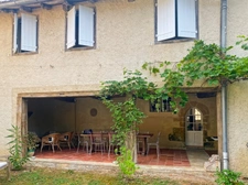 For Sale – Stone village house (6 rooms) of 227 m² in Bazian (Gers) with courtyard and small garden