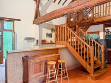 Propriété 358 m2 à vendre -avec 7700 m2 de parc - Maison 8 pièces de 234 m2, gîte de 124 m2 et piscine proche de MARCIAC (32) 