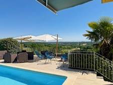 House for sale in Marciac (32) - 175 m2 of living space - 4392 m2 plot - Pyrenees view