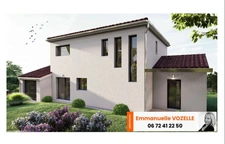 TERRAIN DE 599m² A PONT-DU-CHÂTEAU AVEC PROJET DE CONSTRUCTION