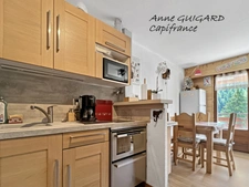SAINT JEAN DE SIXT (74) - BEAUTIFUL 2-ROOM APARTMENT furnished in excellent condition with parking, cellar and ski locker