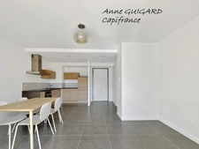 ANNECY-LE-VIEUX (74) - Beautiful 1-bedroom apartment of 46m² in a small residence, 12m² terrace, cellar and private parking