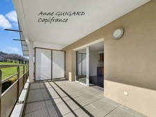 ANNECY-LE-VIEUX (74) - Beautiful 1-bedroom apartment of 46m² in a small residence, 12m² terrace, cellar and private parking