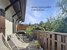 ANNECY LE VIEUX (74) - Secteur BOTANIC, beau T3 PIECES de 60m², petite copropriété avec cave et parking privatif