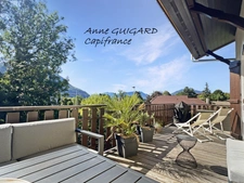 ANNECY LE VIEUX (74) - Secteur BOTANIC, beau T3 PIECES de 60m², petite copropriété avec cave et parking privatif