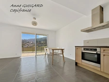 ANNECY-LE-VIEUX (74) - Beautiful 1-bedroom apartment of 46m² in a small residence, 12m² terrace, cellar and private parking