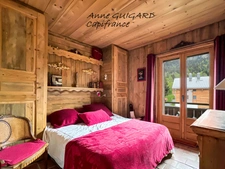 MEGEVE (74) - Beautiful 2-bedroom apartment, completely renovated, with fireplace, lots of charm, Mont Blanc view