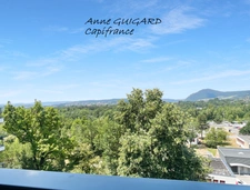 ANNECY LE VIEUX (74) - 3-room apartment, 66m², penultimate floor, quiet location, unobstructed west-facing view, underground parking
