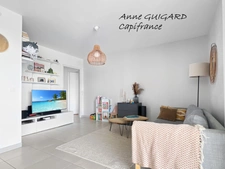 ANNECY LE VIEUX (74) - 3-room apartment, 66m², penultimate floor, quiet location, unobstructed west-facing view, underground parking
