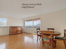 ANNECY-LE-VIEUX (74) - A 5-minute walk from Les Pommaries, beautiful 4-room corner apartment on the penultimate floor