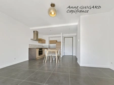 ANNECY-LE-VIEUX (74) - Beautiful 1-bedroom apartment of 46m² in a small residence, 12m² terrace, cellar and private parking