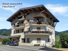 MEGEVE (74) - Beautiful 2-bedroom apartment, completely renovated, with fireplace, lots of charm, Mont Blanc view