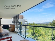 ANNECY LE VIEUX (74) - 3-room apartment, 66m², penultimate floor, quiet location, unobstructed west-facing view, underground parking