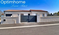 Maison contemporaine 4 pièces 103 m2 Terrain 540m2 à Bougneau (Proximité de Pons)