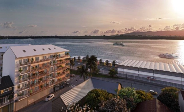 A VENDRE Appartement T2 en R+4 à Pointe à Pitre