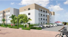 A VENDRE appartement T3 en R+2 à Moule