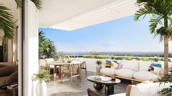 A VENDRE Appartement T2 en R+2 à Sainte-Anne - Vue mer