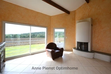 Maison d’Architecte de PLAIN-PIED 40 minutes BELGIQUE et 10 minutes de VERDUN 3 chambres, 224m² habitables sur un terrain de 13 ares 59