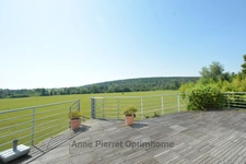 À VENDRE - Grande maison de plain-pied de 224 m² habitable (4 chambres) avec vue exceptionnelle sur forêt et plaine à Vaux-devant-Damloup (proche Verdun), terrain de 1359 m² ! 