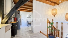 Renovated stone house with vineyard views, in the heart of a charming village