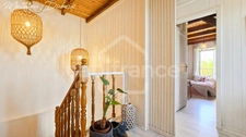 Renovated stone house with vineyard views, in the heart of a charming village