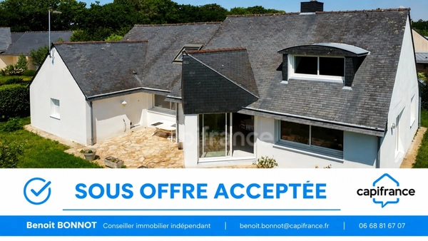 Sainte-Marine – Maison familiale avec vie de plain-pied à deux pas du port