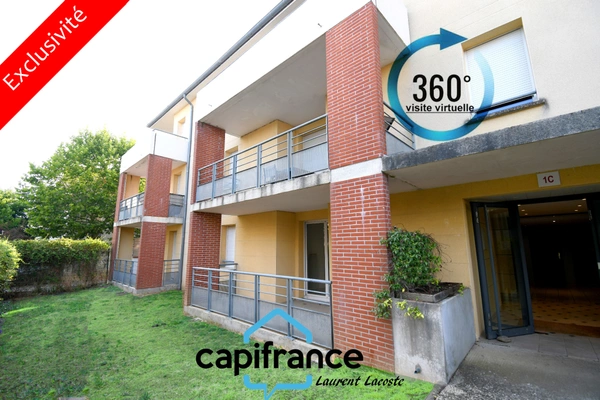 Appartement à vendre 1 pièces L'ISLE JOURDAIN (32) - residence sécurisée parking privatif