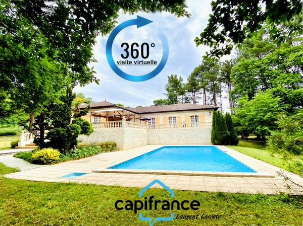Dpt Haute Garonne (31), à vendre proche de LEGUEVIN maison P6 de 297 m² - Terrain de 6 300,00 m² 