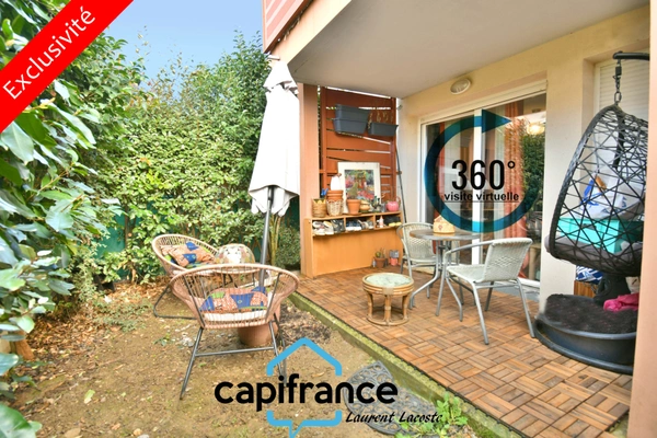 Appartement à vendre 2 pièces PIBRAC (31) - jardin - parking