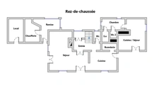 Bastide à vendre 7 pièces  + dépendances  (13)
