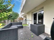 L'HOUMEAU, Appartement à vendre 2 pièces 47m2, rez-de-chaussée avec jardin, parking