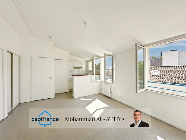 LA ROCHELLE, quartier Porte Royale, Appartement à vendre 2 pièces 40m2, local à vélos, parking