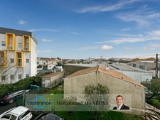 LA ROCHELLE, quartier Porte Royale, Appartement à vendre 2 pièces 40m2, local à vélos, parking