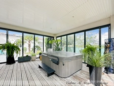 Maison à vendre Périgny, quartier Rompsay, 119m2, plain-pied, garage, jardin, véranda avec jacuzzi