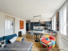 LA ROCHELLE, Appartement à vendre 3 pièces de 64m2, 1er étage, cave et parking