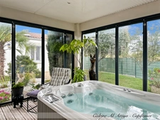 Maison à vendre Périgny, quartier Rompsay, 119m2, plain-pied, garage, jardin, véranda avec jacuzzi