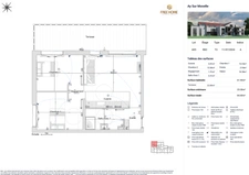 Ay-sur-Moselle – T3 de 61 m² avec terrasse de 23m², cave et stationnement en sous-sol
