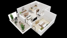 Ay-sur-Moselle – T2 de 55 m² avec terrasse de 12,8 m², cave et stationnement en sous-sol