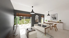Ay-sur-Moselle – T2 de 55 m² avec terrasse de 12,8 m², cave et stationnement en sous-sol