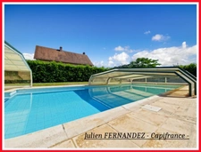 Dpt Indre et Loire (37), à vendre BARROU maison P4 de 80m² – Terrain de 5420m²