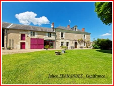 Dpt Indre et Loire (37) à vendre RICHELIEU Maison P8 de 221m² - Terrain de 2487m²